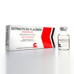 EXTRACTO DE PLACENTA CAJA 5 FCOS.X 20 ML