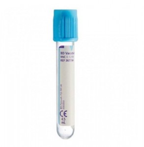 TUBOS VACUTAINER DE CITRATO 4,5ML (369704)