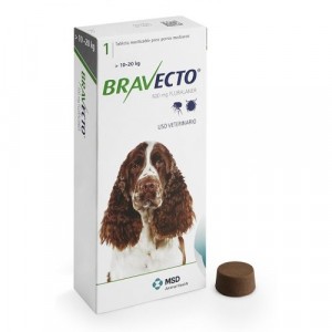 BRAVECTO 10 A 20 KGS