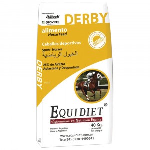 EQUIDIET DERBY BOLSA X 25 KGS                     