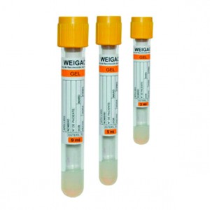 TUBO WEIGAO C/GEL +  ACTIVADOR 9ML (AMARILLO)