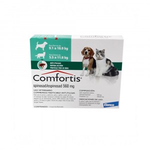 COMFORTIS PG TABLET 9 A 18 KGS 560 MG