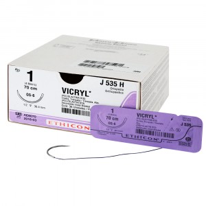 VICRYL 2 P.TRIANGULAR (5 X 90 CM) C/AG HS40