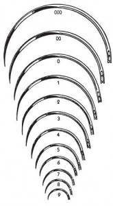 AGUJA SUTURA ACUFIRM H 217/1  -M