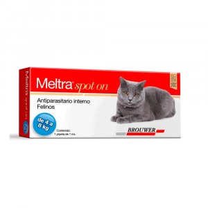 MELTRA SPOT-ON GATOS DE 4 A 8 KGS -1 PIPETA X 1 CC